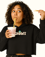 Cropped Knowt Hoodie