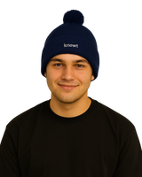 Pom-Pom Knowt Beanie